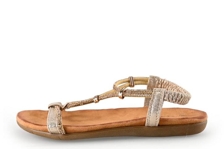Dolcis Sandalen in maat 38 Goud | 5% korting, Kleding | Dames, Schoenen, Overige kleuren, Zo goed als nieuw, Sandalen of Muiltjes