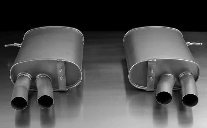 Remus einddemper, links/rechts |  | stuk rvs | Rieger Tuning, Auto-onderdelen, Uitlaatsystemen, Nieuw, BMW, Verzenden