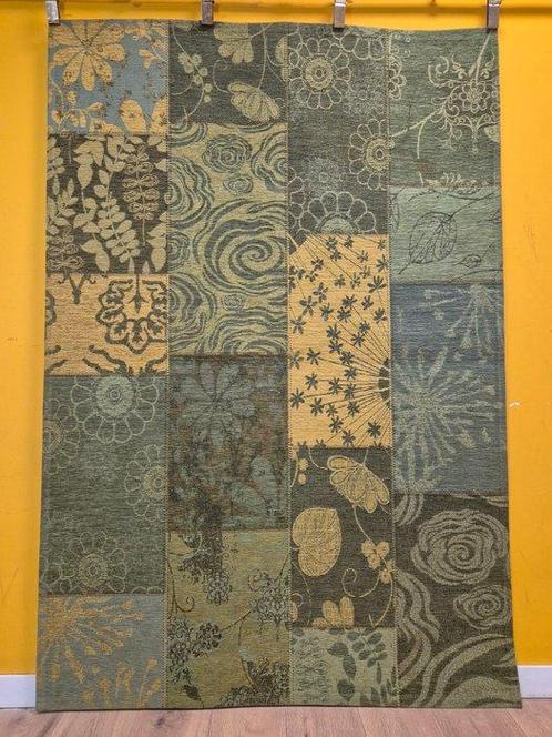 Vintage designer patchwork - Vloerkleed - 190 cm - 130 cm, Huis en Inrichting, Stoffering | Tapijten en Vloerkleden