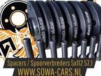 ZWARTE Spacers AUDI A3 A4 A6 A8 Q3 5x112 57,1 Spoorverbreder, Auto-onderdelen, Banden en Velgen, Ophalen of Verzenden, Nieuw