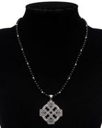 Keltisch kruis van de krijgers in obsidiaan: bescherming en, Antiek en Kunst