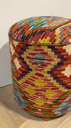 Kelim Poef(Ongebruikt/Nieuw) - Tapijt - 38 cm - 38 cm, Huis en Inrichting, Nieuw