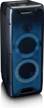 Lenco PA-200BK - Bluetooth Party Speaker Draadloos - LED Lic, Verzenden, Nieuw
