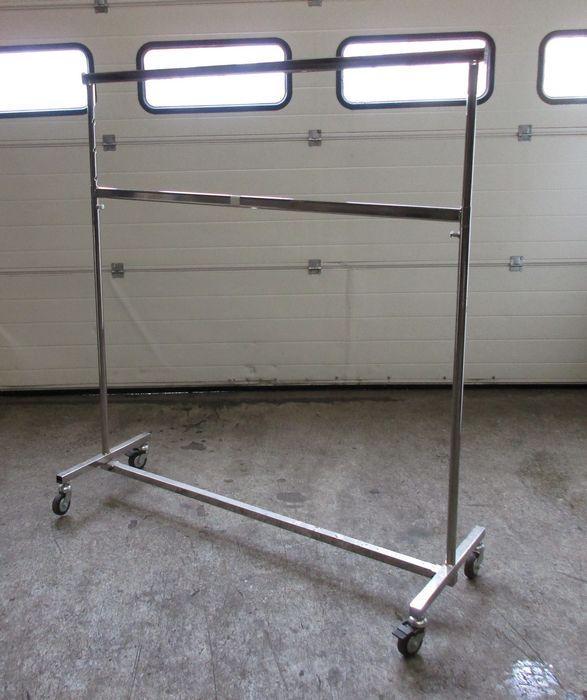 Kledingrek, Display, B144 tot 220 x D50 x H157cm, Zakelijke goederen, Kantoor en Winkelinrichting | Magazijn, Stelling en Opslag