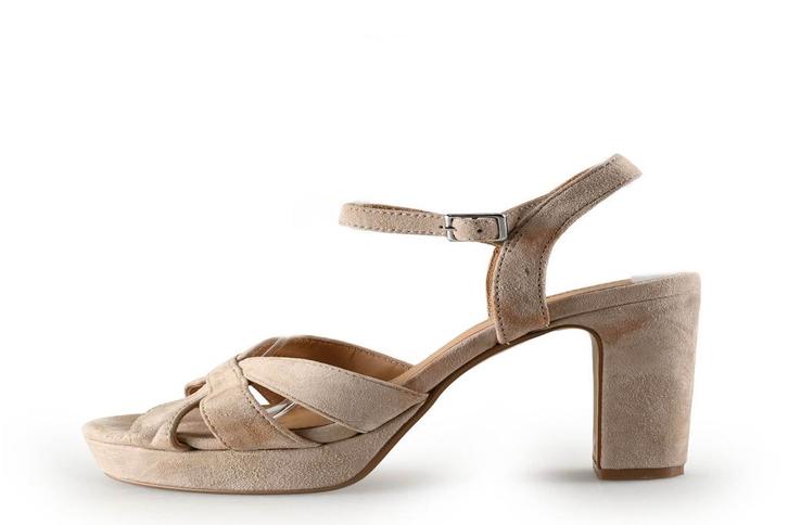 Manfield Sandalen in maat 36 Beige, Kleding | Dames, Schoenen, Beige, Zo goed als nieuw, Sandalen of Muiltjes, Verzenden