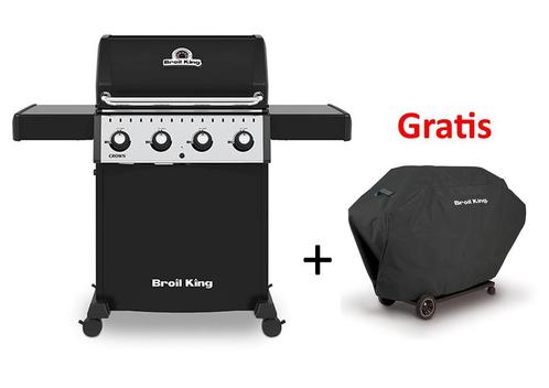 Broil King Crown 410 Gasbarbecue met Gratis Hoes, Tuin en Terras, Gasbarbecues, Nieuw, Ophalen of Verzenden