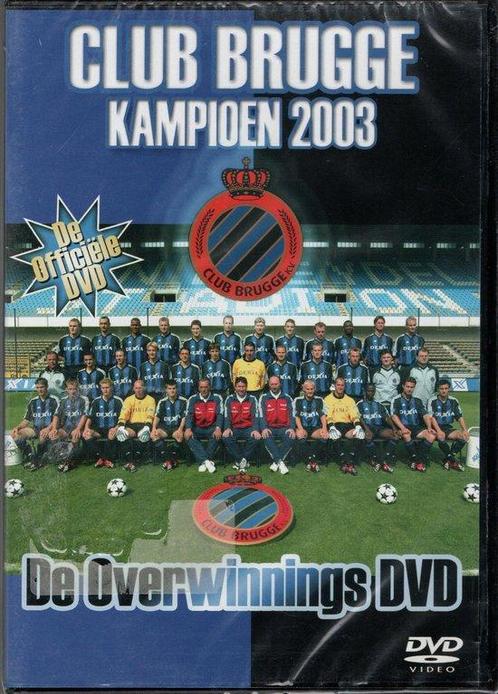 Club Brugge - Kampioen 2003(dvd nieuw), CD & DVD, DVD | Action, Enlèvement ou Envoi