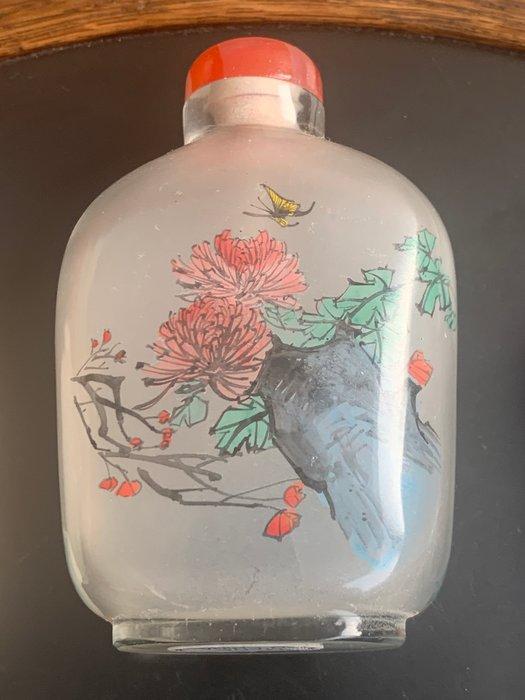 Snuiftabak-fles (11) - Kristal, Antiek en Kunst, Antiek | Overige Antiek