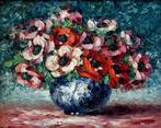 Giovanni Morscio (1880-1943) - Nature morte aux fleurs, Antiek en Kunst, Kunst | Schilderijen | Klassiek