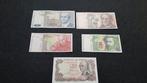 Spanje. - 5 banknotes - various dates  (Zonder Minimumprijs)