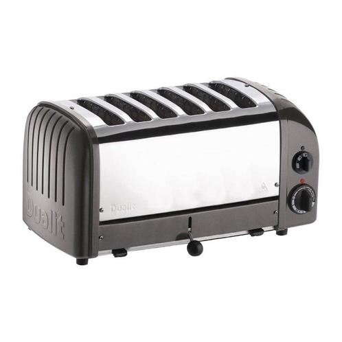 Broodrooster grijs 60156 | Cap. 6st. | 195 sneden/h | 230V, Zakelijke goederen, Horeca | Keukenapparatuur, Nieuw in verpakking
