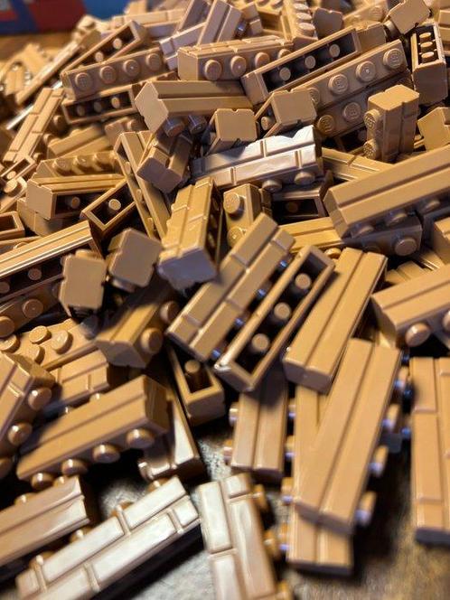 Lego Onderdelen - 125 Brick, Modified 1 x 4 with Masonry, Kinderen en Baby's, Speelgoed | Duplo en Lego