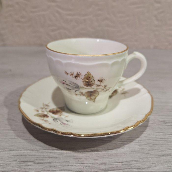 Richard Ginori - Koffieservies (9) - Keramiek, Antiek en Kunst, Antiek | Meubels | Tafels