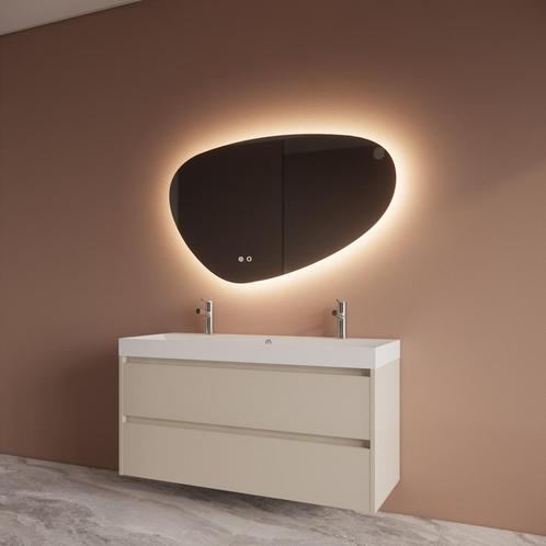 Badmeubelset BWS Riga Met Lako Wastafel Wit 120 cm Kasjmier, Doe-het-zelf en Bouw, Sanitair, Bad, Nieuw, Ophalen of Verzenden