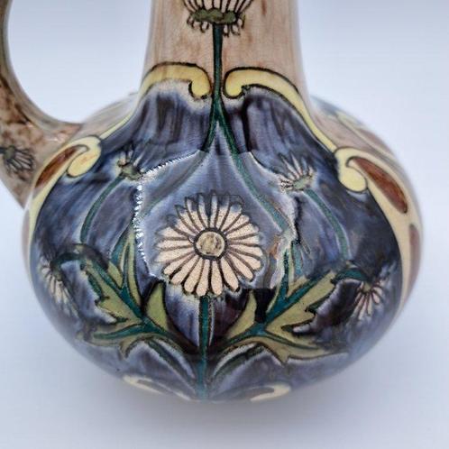 Wed Brantjes Purmerend - Art-nouveau kruik, Antiek en Kunst, Antiek | Glaswerk en Kristal