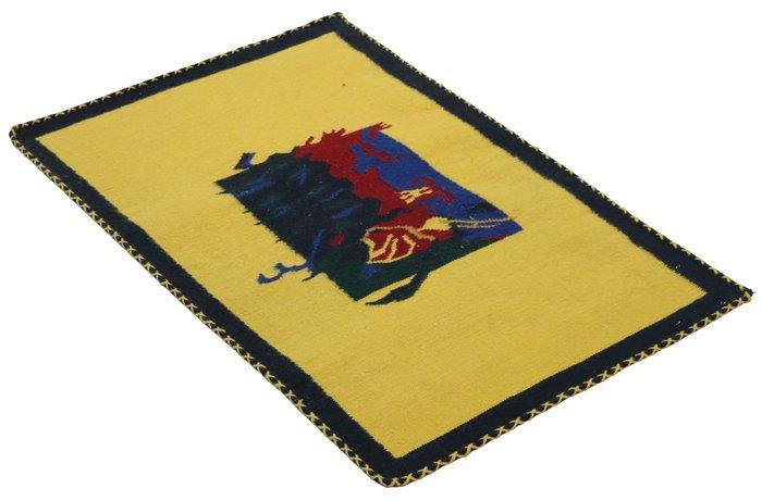 Moderne Indo Kelim van wol - Vloerkleed - 120 cm - 80 cm -, Huis en Inrichting, Stoffering | Tapijten en Vloerkleden