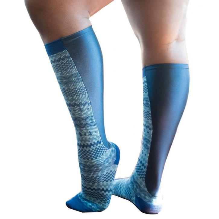 Xpandasox Fairisle  Blauw, Diversen, Verpleegmiddelen, Verzenden