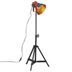 vidaXL Vloerlamp 25 W E27 35x35x65/95 cm meerkleurig, Huis en Inrichting, Verzenden, Nieuw