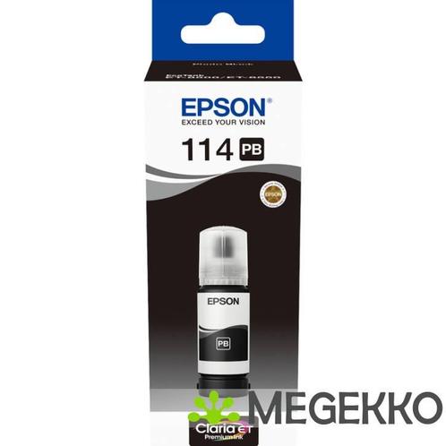 Epson EcoTank Photo zwart T 114 70 ml T 07B1, Computers en Software, Overige Computers en Software, Nieuw, Verzenden