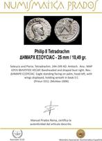 Empire romain. Philip II (AD 247-249). Tetradrachm HMAPX