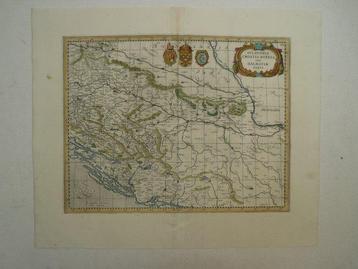 Kroatië - Bosnië en Herzegovina; Johannes Janssonius - beschikbaar voor biedingen