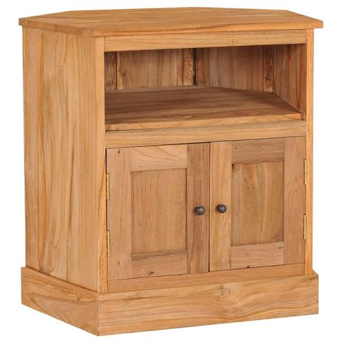 vidaXL Buffet dangle 60x45x60 cm bois de teck massif, Huis en Inrichting, Kasten | Dressoirs, Verzenden