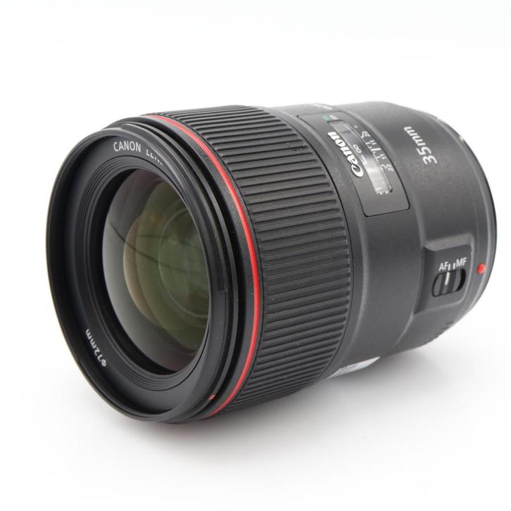 Canon EF 35mm f/1.4 L II USM | Tweedehands, Audio, Tv en Foto, Foto | Lenzen en Objectieven, Zo goed als nieuw, Verzenden