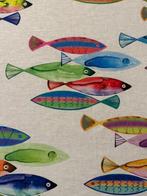 Élégant tissu, panneau décoratif avec motif marin