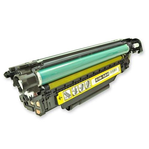 Second Hand HP - Huismerk Toner 504A (CE252A) toner geel, Informatique & Logiciels, Fournitures d'imprimante, Toner, Enlèvement ou Envoi