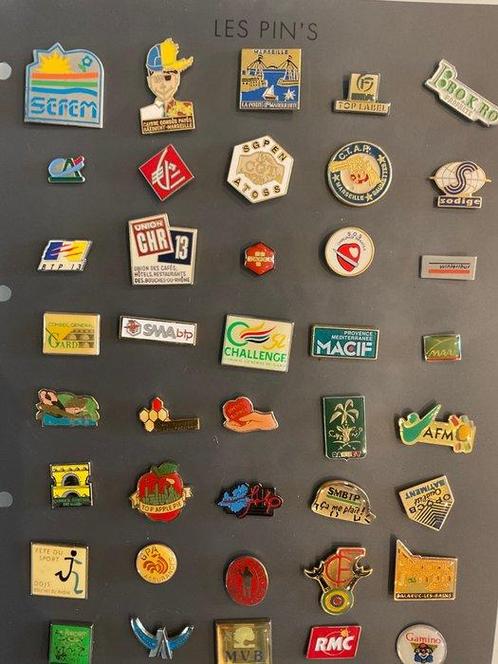 Collection thématique - Pins publicitaires - Olympique, Antiek en Kunst, Antiek | Speelgoed