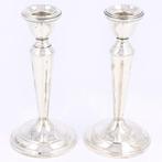 D. Burger & Zoon - Kandelaar (2) - .925 zilver, Antiek en Kunst