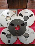 Akai - 5 x Bobines Reel To Reel - Japan Pont de bobine à, Audio, Tv en Foto, Nieuw