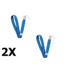 Polsbandje voor Nintendo Wii PSP DS DSL Blauw 2x, Verzenden