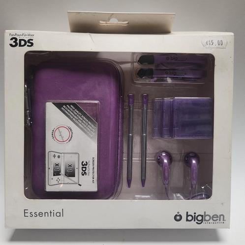 BigBen Starter Kit Paars Geseald Nintendo DSI/ DSLite/ 3DS, Consoles de jeu & Jeux vidéo, Jeux | Nintendo DS, Enlèvement ou Envoi