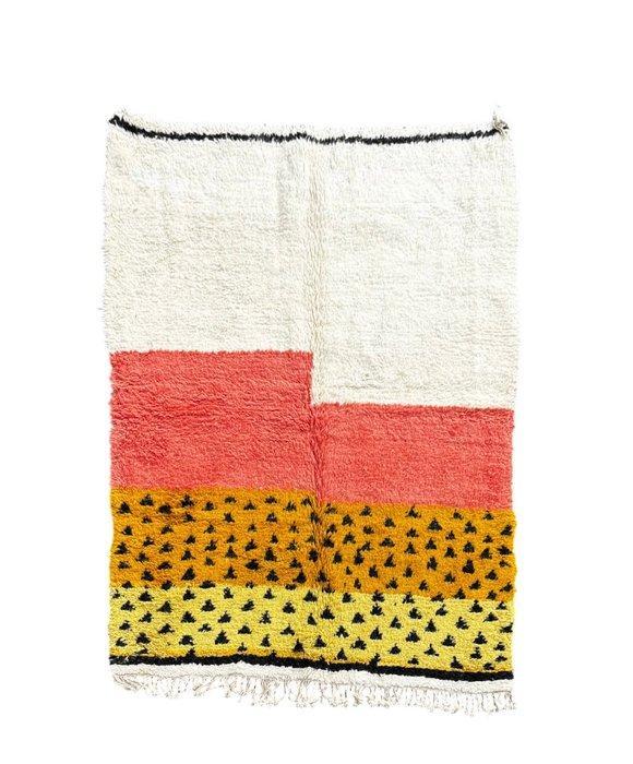 Kleurrijk Berber-wollen tapijt uit Marokko - Vloerkleed -, Huis en Inrichting, Stoffering | Tapijten en Vloerkleden