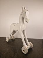 sculptuur, Speelgoed paard op wielen - 49 cm - Hout - 1960