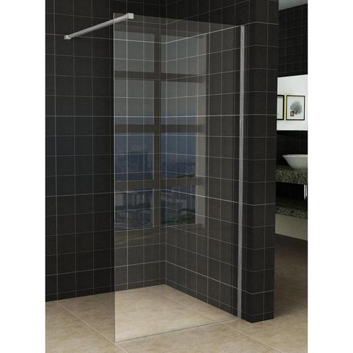 Aanbieding: Inloopdouche Wiesbaden Slim 110x200cm 8mm Helder, Doe-het-zelf en Bouw, Sanitair, Douche, Nieuw, Chroom, Ophalen of Verzenden