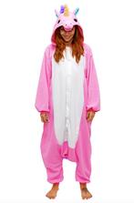 Onesie Roze Eenhoorn Pak S-M Eenhoornpak Unicorn Kostuum Vli, Kleding | Dames, Ophalen of Verzenden, Nieuw