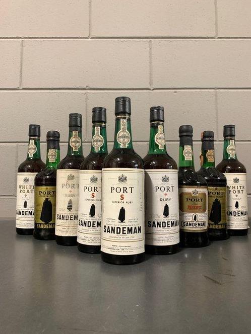 Sandeman: Superior S Ruby, Ruby & White -  Porto  - 9, Verzamelen, Wijnen