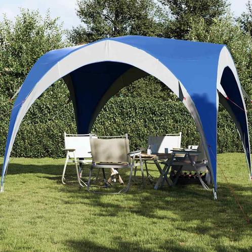 vidaXL Partytent waterdicht blauw, Caravans en Kamperen, Tenten, Nieuw, Verzenden