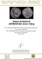 Empire romain. Gordien III (238-244 apr. J.-C.). Sestertius