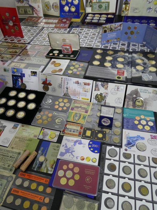 Europa. Collection of coins/banknote/medals/euro inkl. pp, Postzegels en Munten, Munten | Europa | Niet-Euromunten