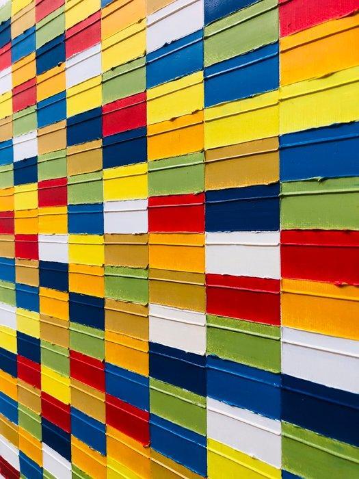 pierre Joseph - Mosaic 87-26, Antiek en Kunst, Kunst | Schilderijen | Modern