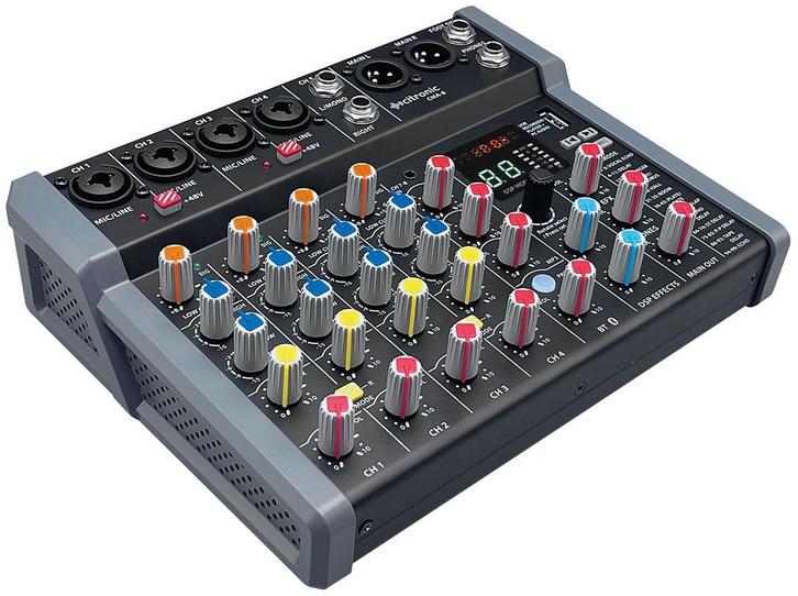 Citronic CMA-8 Mixer Met DSP, USB Play/Record/PC En, Muziek en Instrumenten, Microfoons