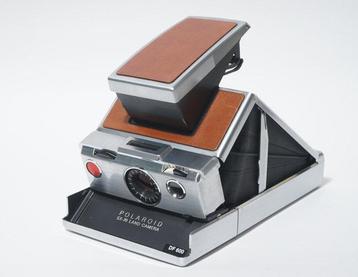 Polaroid SX-70 Land Camera - Cuoio - Rigenerata +
