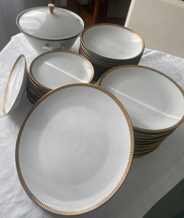 Seltmann Weiden - Eetservies (39) - Porselein - Bordo in, Antiquités & Art, Antiquités | Meubles | Tables