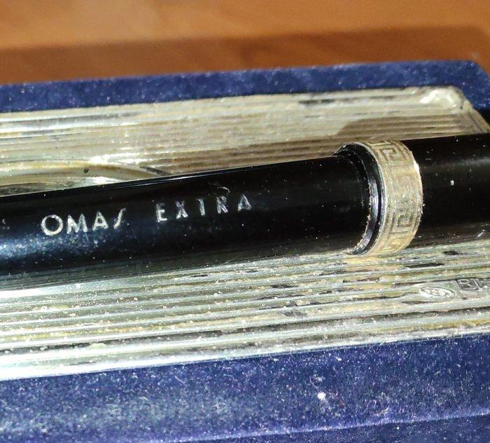 Omas, Lalex - sfera Omas e portamine argento - Zonder, Verzamelen, Pennenverzamelingen