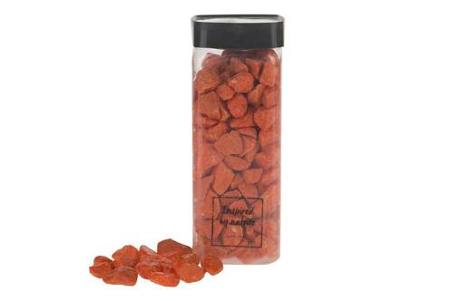 Pebble 1-2 cm. Oranje 650ml Pebble 1-2 cm. steentjes, Hobby en Vrije tijd, Knutselen, Nieuw
