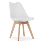 Kuipstoelen Wit 4-stuks | Retour Deal | 40% Korting, Huis en Inrichting, Verzenden, Nieuw, Minder dan 150 cm, Klassiek