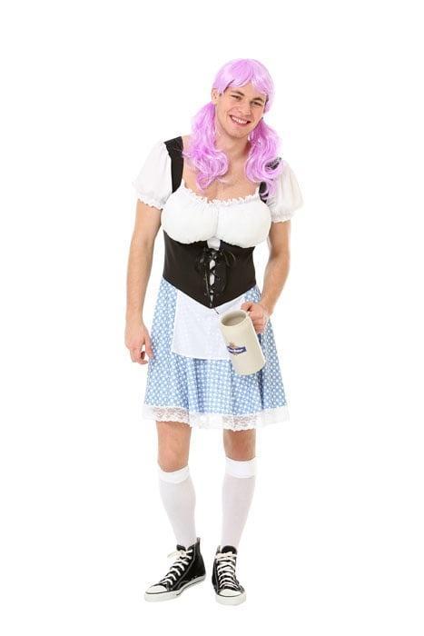 Dirndl Jurk Oktoberfest Heren, Kinderen en Baby's, Carnavalskleding en Verkleedspullen, Nieuw, Verzenden